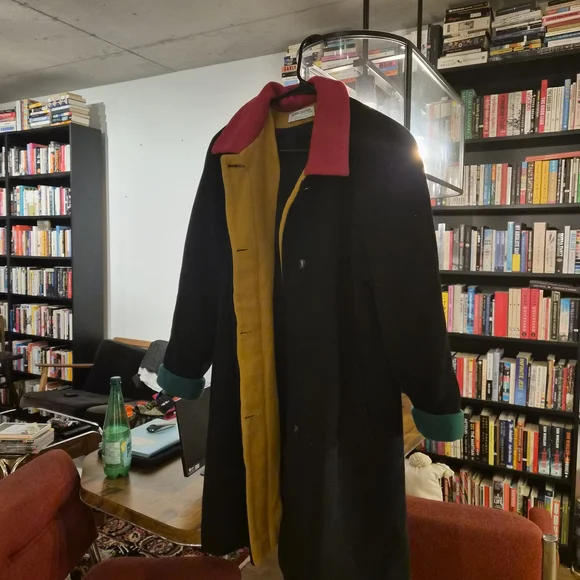 *** SOLD*** Colorful Button-Up Coat - Picture 6 of 6